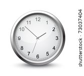 vector clock | Shutterstock .eps vector #73037404