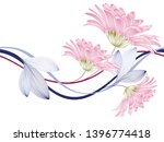seamless floral abstract... | Shutterstock .eps vector #1396774418
