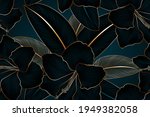 luxury seamless floral... | Shutterstock .eps vector #1949382058