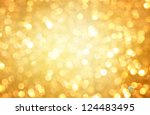 Gold Abstract Background With...