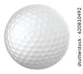Realistic Vector Golf Ball