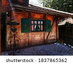 the house in the wood | Shutterstock . vector #1837865362