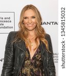 Small photo of New York, NY - March 21, 2019: Toni Collette wearing dress by Ulla Johnson attends 25th anniversary screening of Muriel's Wedding at Australian International Screen Forum at Lincoln Center