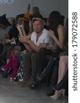 Small photo of NEW YORK, NY - FEBRUARY 11, 2014: Jason Roberts attends runway for Australian Fashion Palette show by Philippa Galasso during New York Fall/Winter 2014 Fashion Week at Pier 59