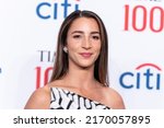 Small photo of New York, NY - June 8, 2022: Aly Raisman attends Time 100 Gala as Time magazine celebrates its annual list at Frederick P. Rose Hall of Jazz at Lincoln Center