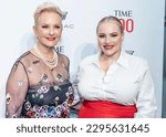 Small photo of Cindy McCain and Meghan McCain attend 2023 TIME100 Gala at Jazz at Lincoln Center in New York on April 26, 2023