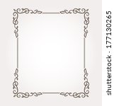 Calligraphic Frame And Page...
