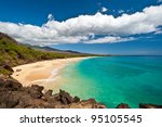 Makena Beach  In Maui  Hawaii