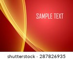 red abstract background | Shutterstock .eps vector #287826935