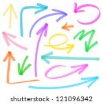 vector highlighter elements vol.... | Shutterstock .eps vector #121096342