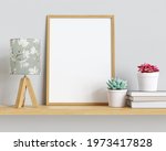 picture or poster mockup with... | Shutterstock . vector #1973417828
