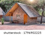 Generic thatched roof quarters used in many lodges in southern africa