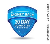 30 day guarantee. 100  money... | Shutterstock .eps vector #2149784385