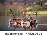 Wreck Of A Boat In Loch Lochy...