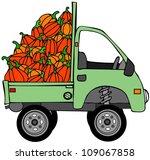 Truckload Of Pumpkins