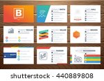 business name card template... | Shutterstock .eps vector #440889808