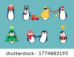 Christmas Penguin Characters....