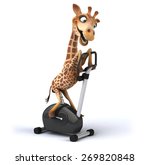 fun giraffe | Shutterstock . vector #269820848