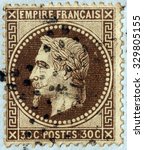 France   Circa 1863  A Stamp...