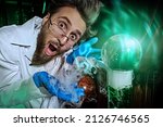 A mad scientist obsessively...