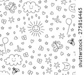 Seamless Pattern For Kids 
