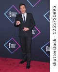 Small photo of LOS ANGELES - NOV 11: Jimmy Fallon arrives for the 2018 People's Choice Awards on November 11, 2018 in Santa Monica, CA