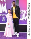 Small photo of LOS ANGELES - JUL 12: Chris Bosh arrives for the 'Space Jam: A New Legacy' World Premiere on July 12, 2021 in Los Angeles, CA