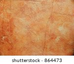 Small photo of old orange and red palter wall
