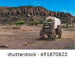 Canvas Covered Wagon With...