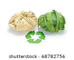 recycle | Shutterstock . vector #68782756