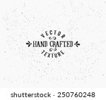 subtle vintage texture in black ... | Shutterstock .eps vector #250760248