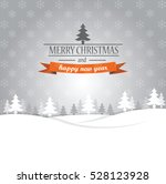 merry christmas and happy new... | Shutterstock .eps vector #528123928