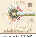 infographics industrial... | Shutterstock .eps vector #112116485
