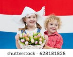 Little Dutch Girl And Boy...