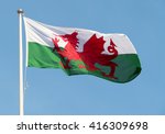 Welsh Flag  Y Ddraig Goch ...