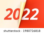 happy new 2022 year vector... | Shutterstock .eps vector #1980726818