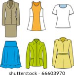 Women with Blouse and dress vector clipart image - Free stock photo ...