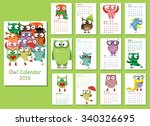 Calendar 2016. Cute Owls For...
