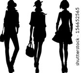 Vector Set 1 Silhouette Of...