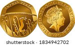 British Money Gold Coin Twenty...