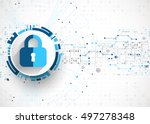 protection concept. protect... | Shutterstock .eps vector #497278348