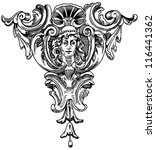 decorative element of the... | Shutterstock .eps vector #116441362
