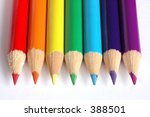colored pencils macro | Shutterstock . vector #388501