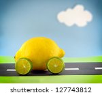 A Lemon Car With Lime Wheels...