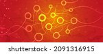 neural network concept.... | Shutterstock .eps vector #2091316915