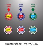 set of web button for ticket... | Shutterstock .eps vector #96797356