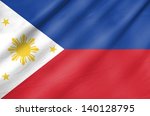 Fabric flag of philippines