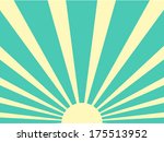 vector background sun ray with... | Shutterstock .eps vector #175513952