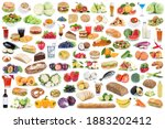 food and drink collection... | Shutterstock . vector #1883202412