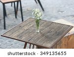 Flower Vase On Wood Table ...